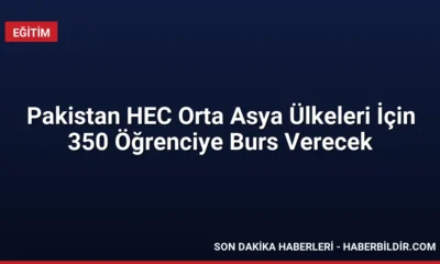 Pakistan HEC Orta Asya Ülkeleri İçin 350 Öğrenciye Burs Verecek