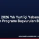 YÖK 2026 Yılı Yurt İçi Yabancı Dil Eğitim Programı Başvuruları Başladı