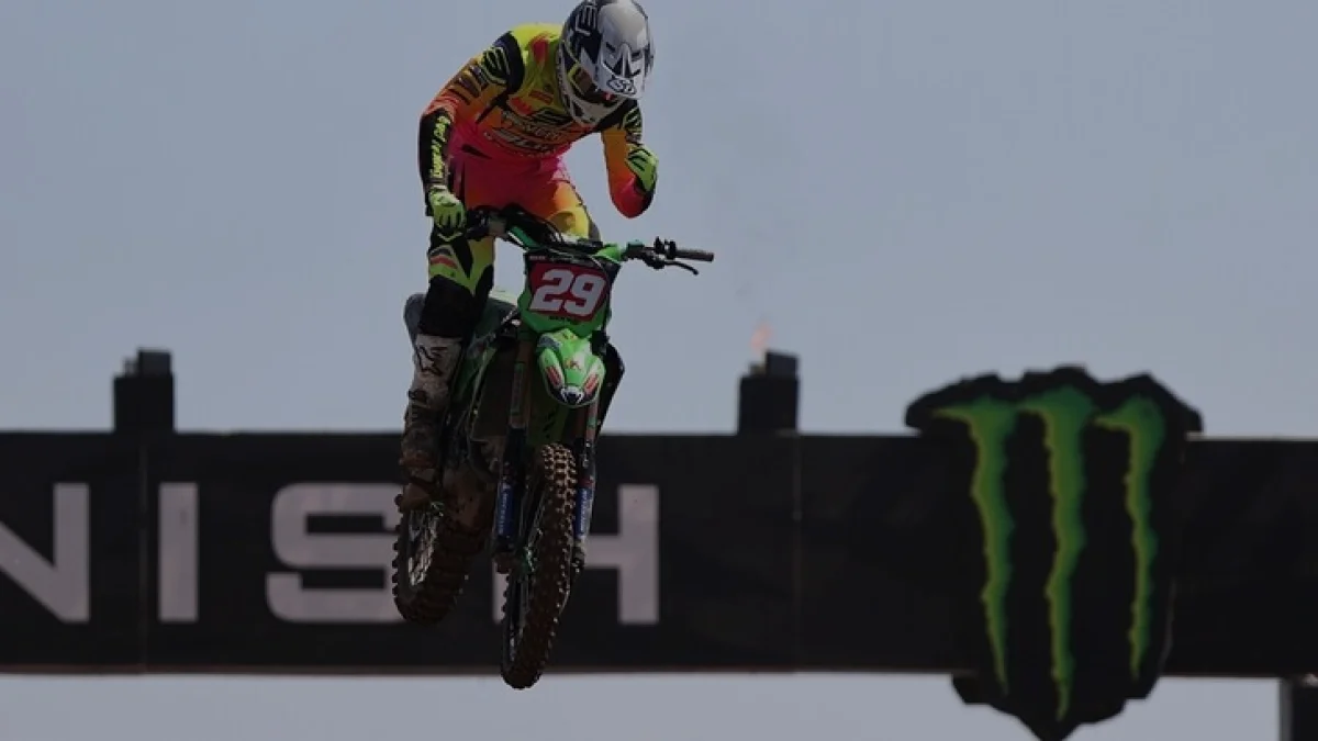 Afyonkarahisar EMX250 yarışında zafer Francisco Garcia'nın