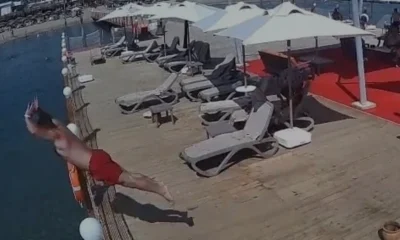 Alanya'da uyarı tabelasına rağmen sığ suya atlayan tatilci öldü