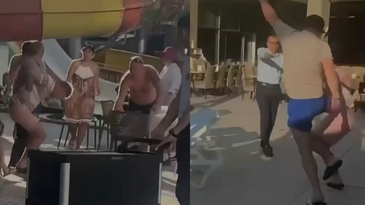 Alanya'daki 5 yıldızlı otelde Rus ve Ukraynalı turistler kavga etti