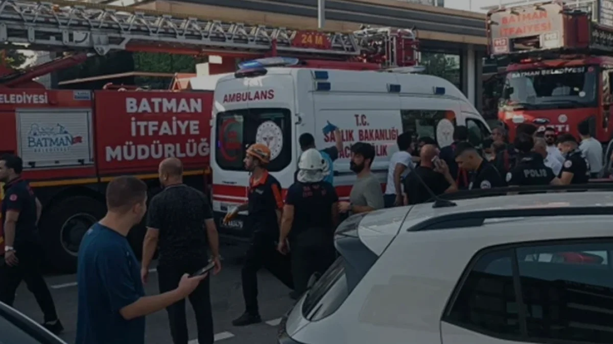 Batman'da spor salonunda yangın faciası 2 kişi hayatını kaybetti