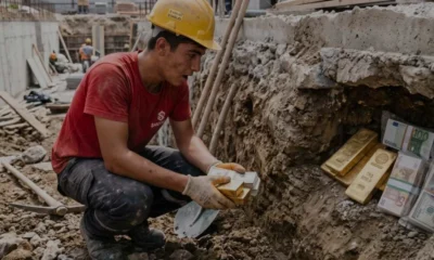 Belçika Dendermonde kasabasında 9 milyon avro değerinde altın bulundu