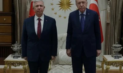 Cumhurbaşkanı Erdoğan ve Mansur Yavaş Külliyede Görüştü