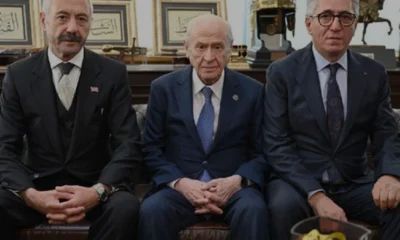 Devlet Bahçeli Sarallar ve Şahinler ailelerini bir araya getirdi