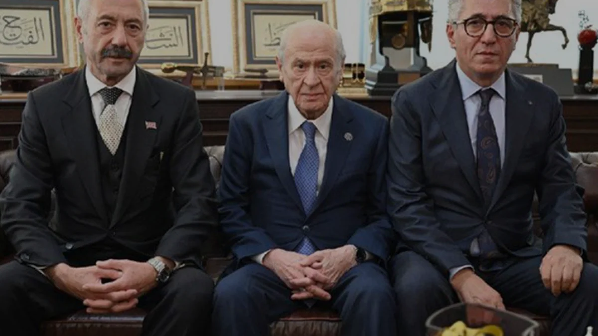 Devlet Bahçeli Sarallar ve Şahinler ailelerini bir araya getirdi