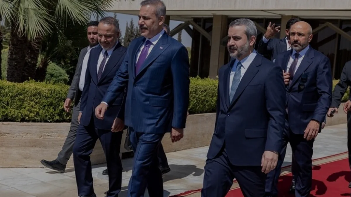 Dışişleri Bakanı Fidan Suriye Temasları İçin Şamda