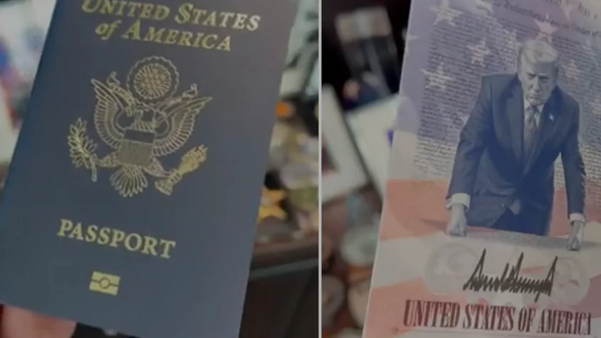 Donald Trump İmzalı Yeni ABD Pasaportu Tartışma Yarattı