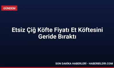 Etsiz Çiğ Köfte Fiyatı Et Köftesini Geride Bıraktı
