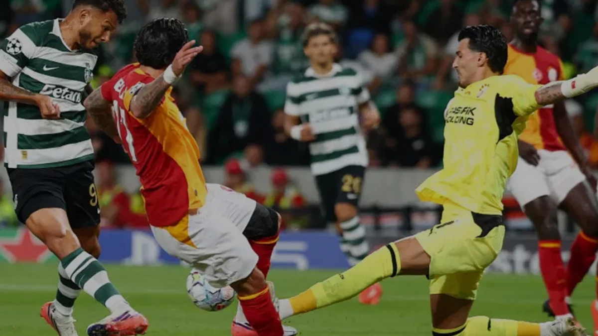 Galatasaray Şampiyonlar Ligine Sporting Karşısında Mağlubiyetle Başladı