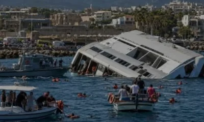 Girne Taşucu Seferini Yapan Filo Jet Feribotu Battı
