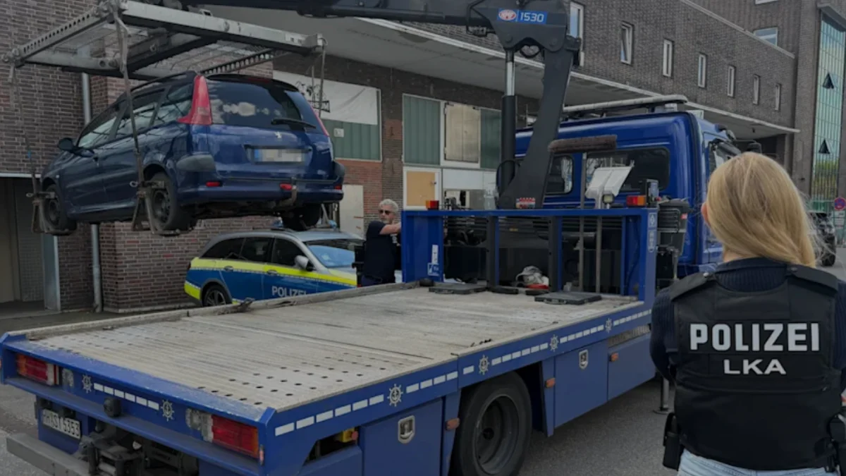 Hamburg otoparkında silahlı çatışma Biri Türk iki kişi hayatını kaybetti