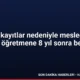 Hatalı kayıtlar nedeniyle mesleğinden olan öğretmene 8 yıl sonra beraat