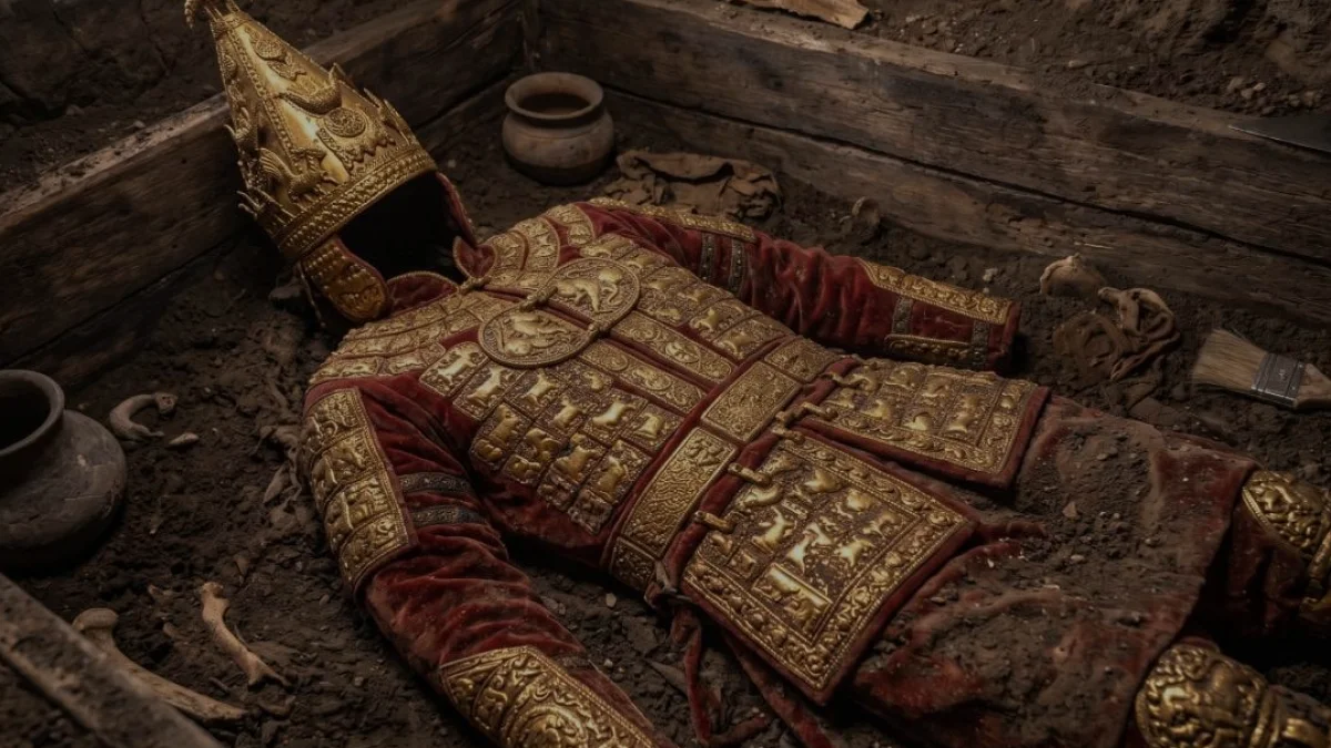 Kazakistan Esik Kurganında Altın Elbiseli Adam Keşfi