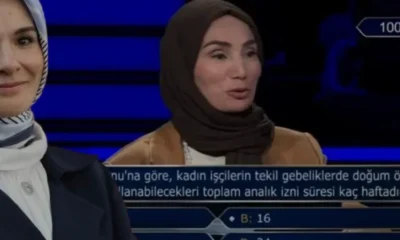 Kim Milyoner Olmak İster yarışmasındaki doğum izni sorusu Bakan Göktaş gündeminde