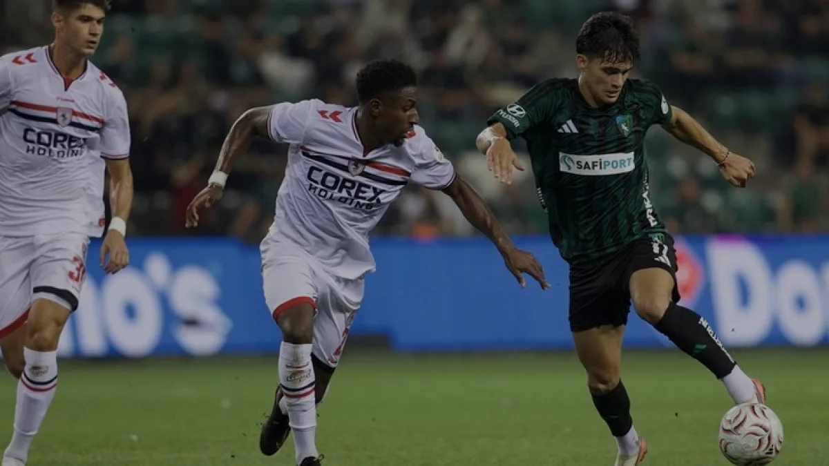 Kocaelispor Trendyol Süper Lig mücadelesinde Samsunspor'u tek golle geçti