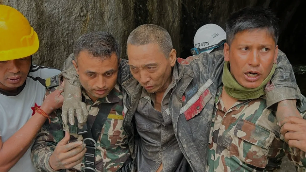 Nepal Sel Felaketinde 10 Gün Sonra Gelen Kurtuluş