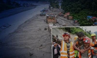 Nepal sel felaketinde mucize kurtuluş tünelden iki işçi çıkarıldı