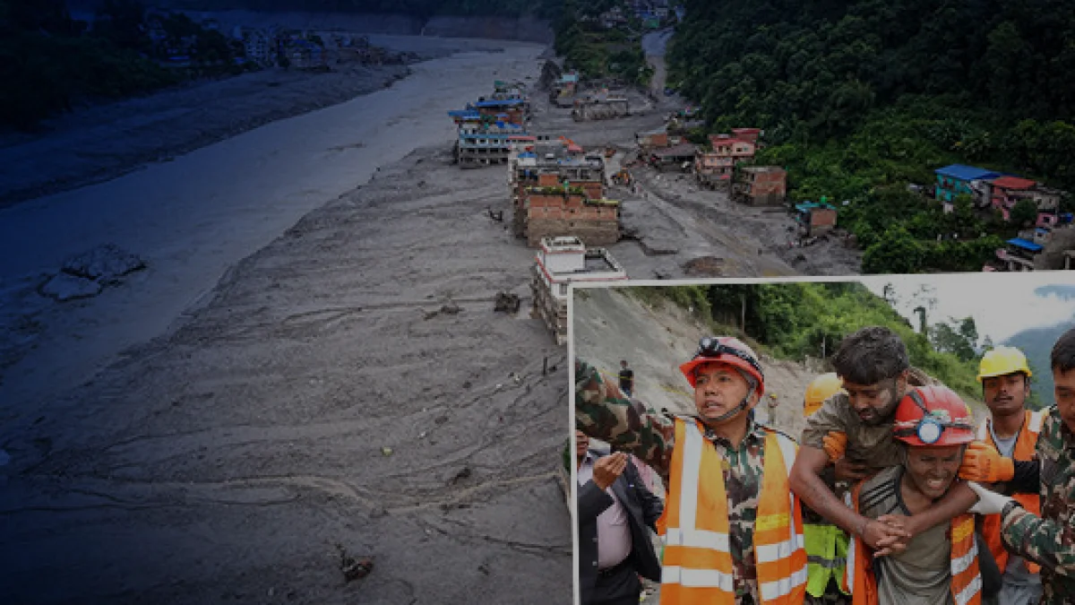 Nepal sel felaketinde mucize kurtuluş tünelden iki işçi çıkarıldı