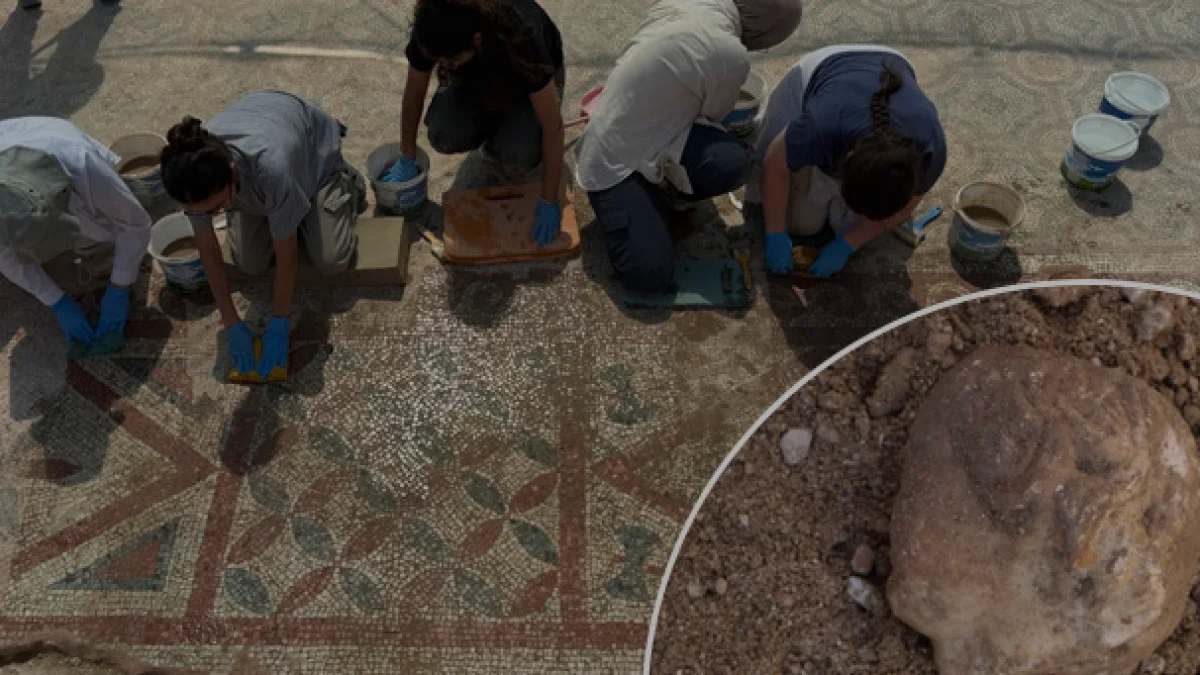 Pompeiopolis Antik Kentinde Eros Başı ve Dev Mozaik Bulundu