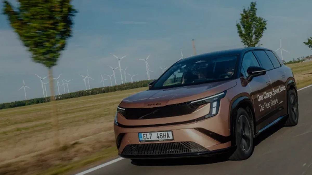 Skoda Peaq Elektrikli SUV Modeliyle 936 Kilometre Menzil Rekoru