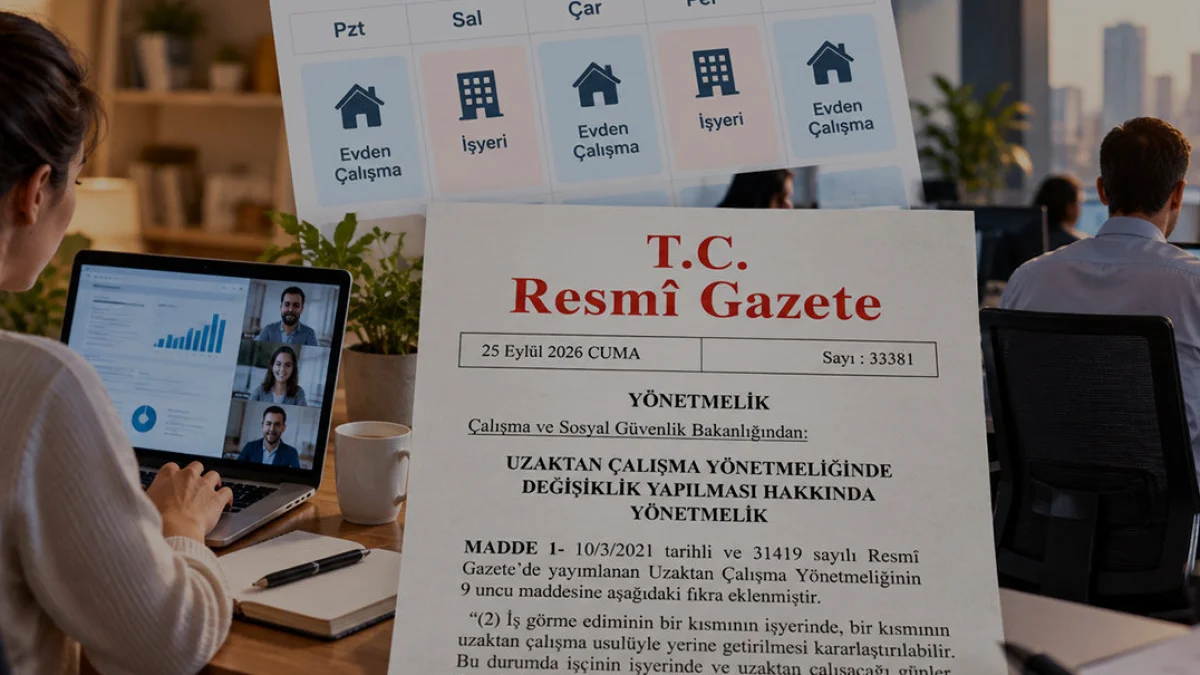 Uzaktan Çalışmada Hibrit Dönem Resmen Başladı
