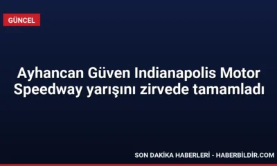 Ayhancan Güven Indianapolis Motor Speedway yarışını zirvede tamamladı