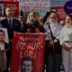 Dilek Kaya İmamoğlu Saraçhane buluşmasında konuştu