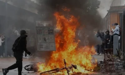 Fransada Lise Protestoları Büyüyor 440 Kişi Gözaltında