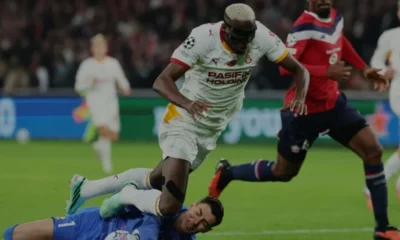 Galatasaray Lille deplasmanında 4 golle kazandı