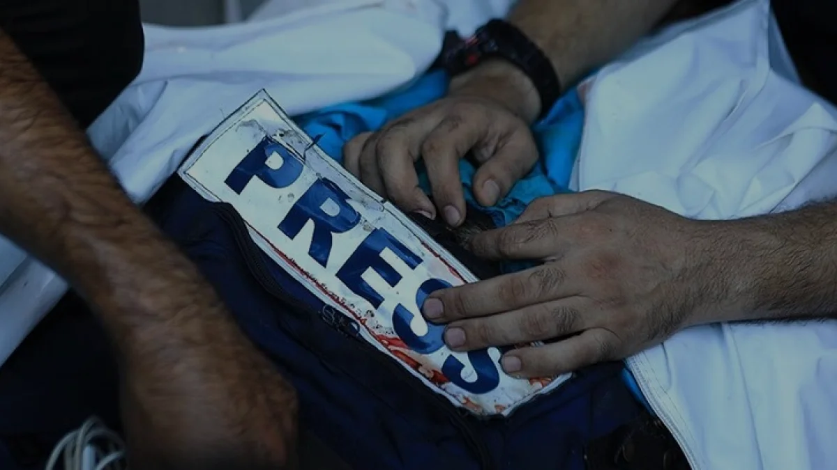 Gazze'de İsrail saldırılarında hayatını kaybeden gazeteci sayısı 262 oldu