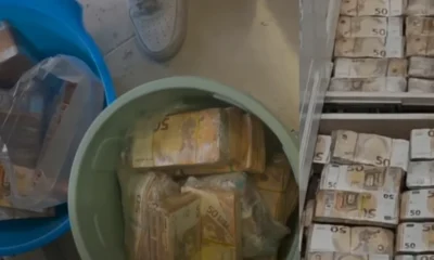 İtalya Caivanoda gizli bölmelerden 3,2 milyon avro çıktı