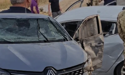 Mardin Nusaybin yolunda trafik kazası aynı aileden 6 kişi öldü