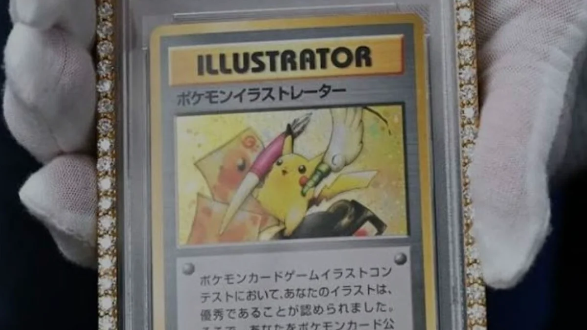 Nadir Pikachu Illustrator Kartı 242 Milyon Liraya Satıldı