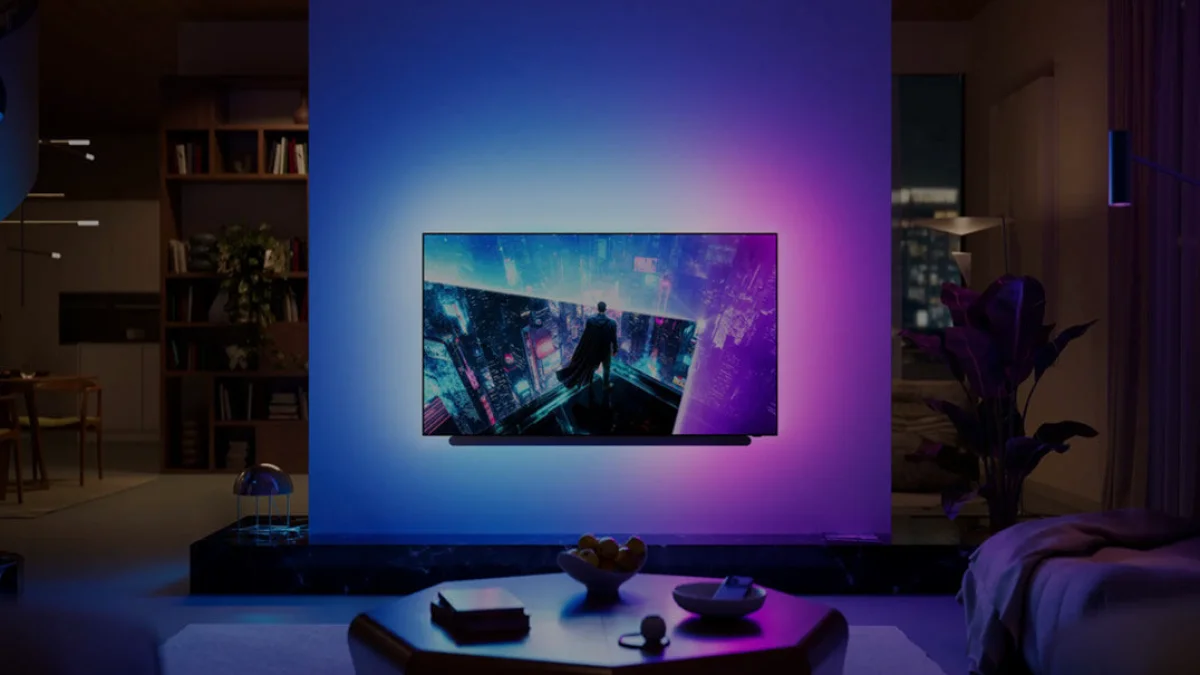 Philips Ambilight Teknolojisi ile Evde Sinematik Aydınlatma Deneyimi