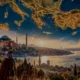 Roma İmparatorluğu yol ağında İstanbul ve Ankara merkezi konumda