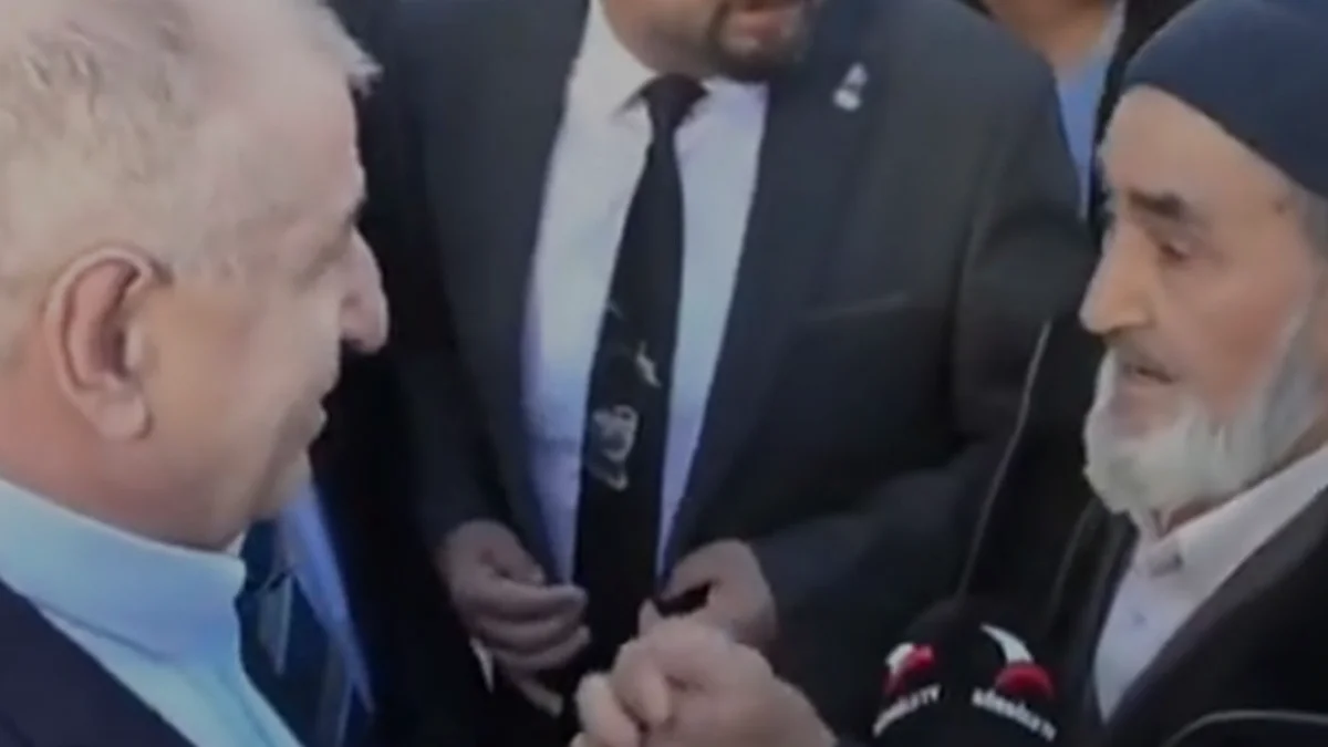 Ümit Özdağ ile Vatandaş Arasında Ucube Tartışması