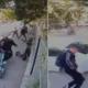Üsküdar'da Kontrolden Çıkan Otomobil Öğrencilere Çarptı