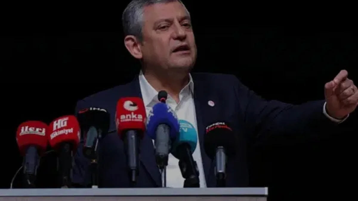 Yeni Parti Genel Başkanı Özgür Özel Yozgat’ta konuştu